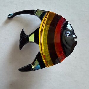 Swarovski Calabar Fish Brooch